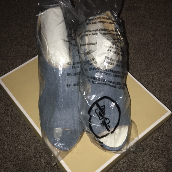 Michael kors Josephine wedge denim us 10m - Picture 5 of 5
